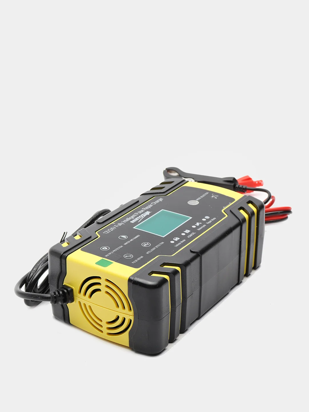 Желтый автомобильное зарядное устройство на 12-24V