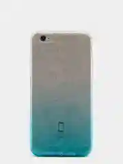 Чехол силиконовый прозрачный с градиентным окрасом iPhone 6/6s