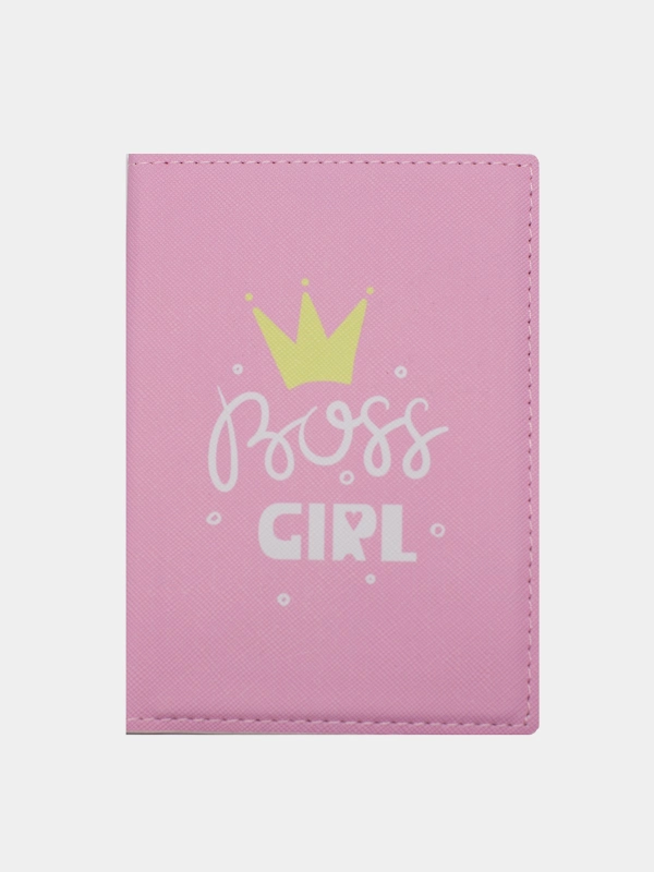 Обложка на паспорт "Girl", 4 вида