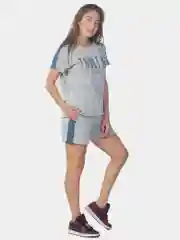 Костюм женский "Trust me" КК1341П7 светло-серый