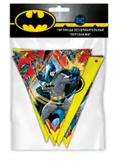 Batman. Гирлянда поздравительная "Персонажи" (флажки)