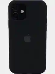 Черный чехол для iPhone 12/12 Pro, силиконовый