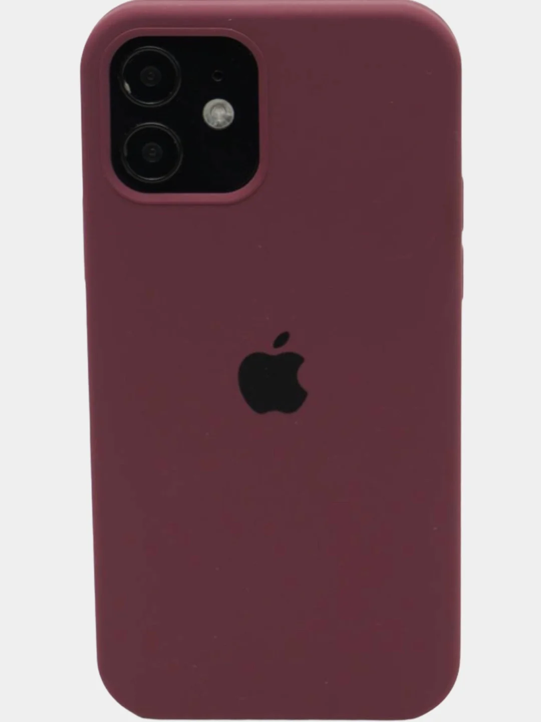 Фиолетовый чехол для iPhone 12/12 Pro, силиконовый