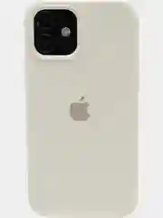 Серебряный чехол для iPhone 12/12 Pro, силиконовый