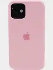 Розовый чехол для iPhone 12/12 Pro, силиконовый