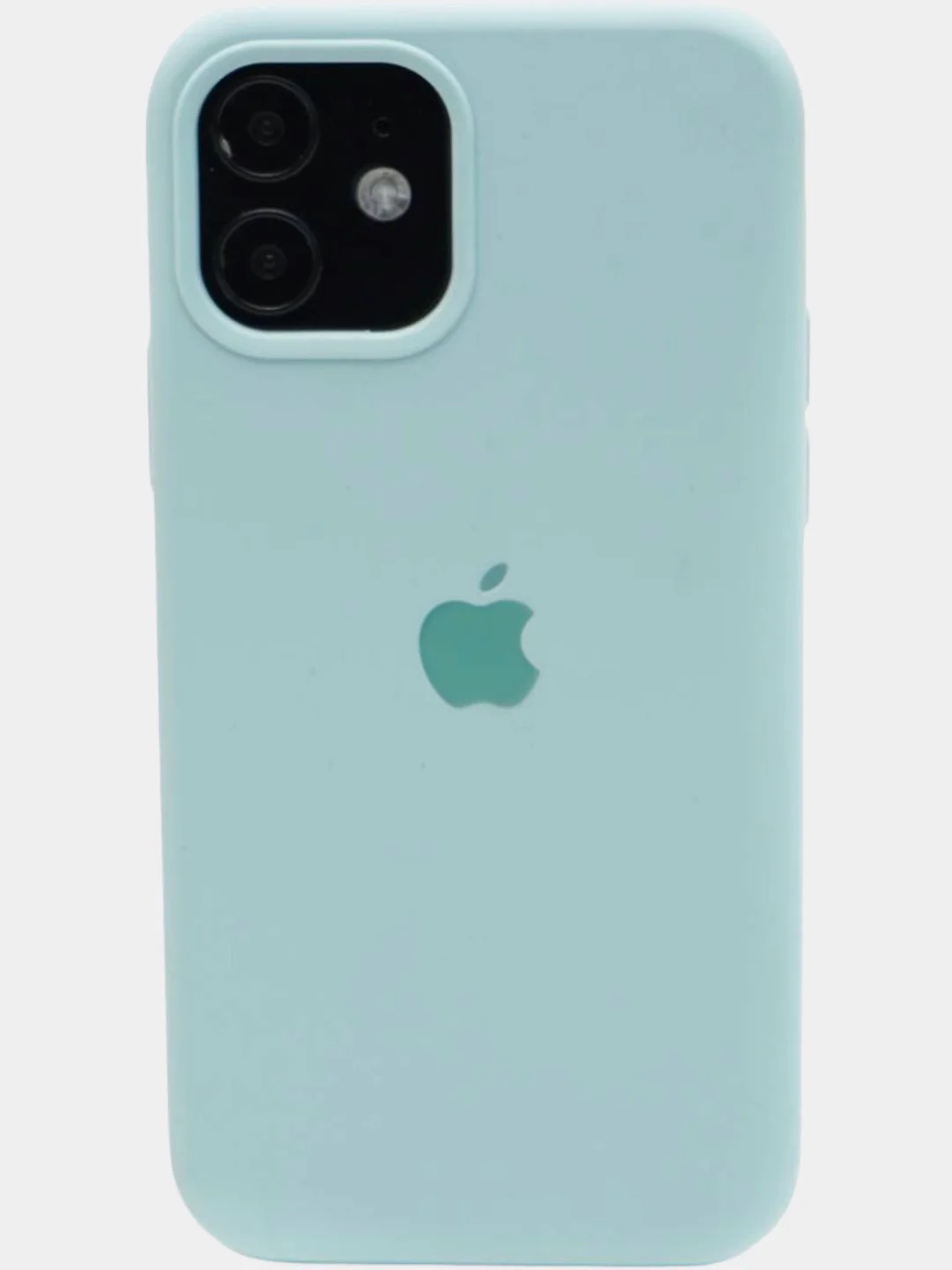 Мятный чехол для iPhone 12/12 Pro, силиконовый