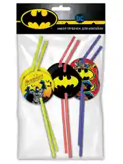 Batman. Набор трубочек для коктейля, 6 шт