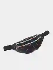 Черный спортивная поясная сумка