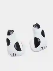 Черный серьги-гвоздики "Cat&Dog"