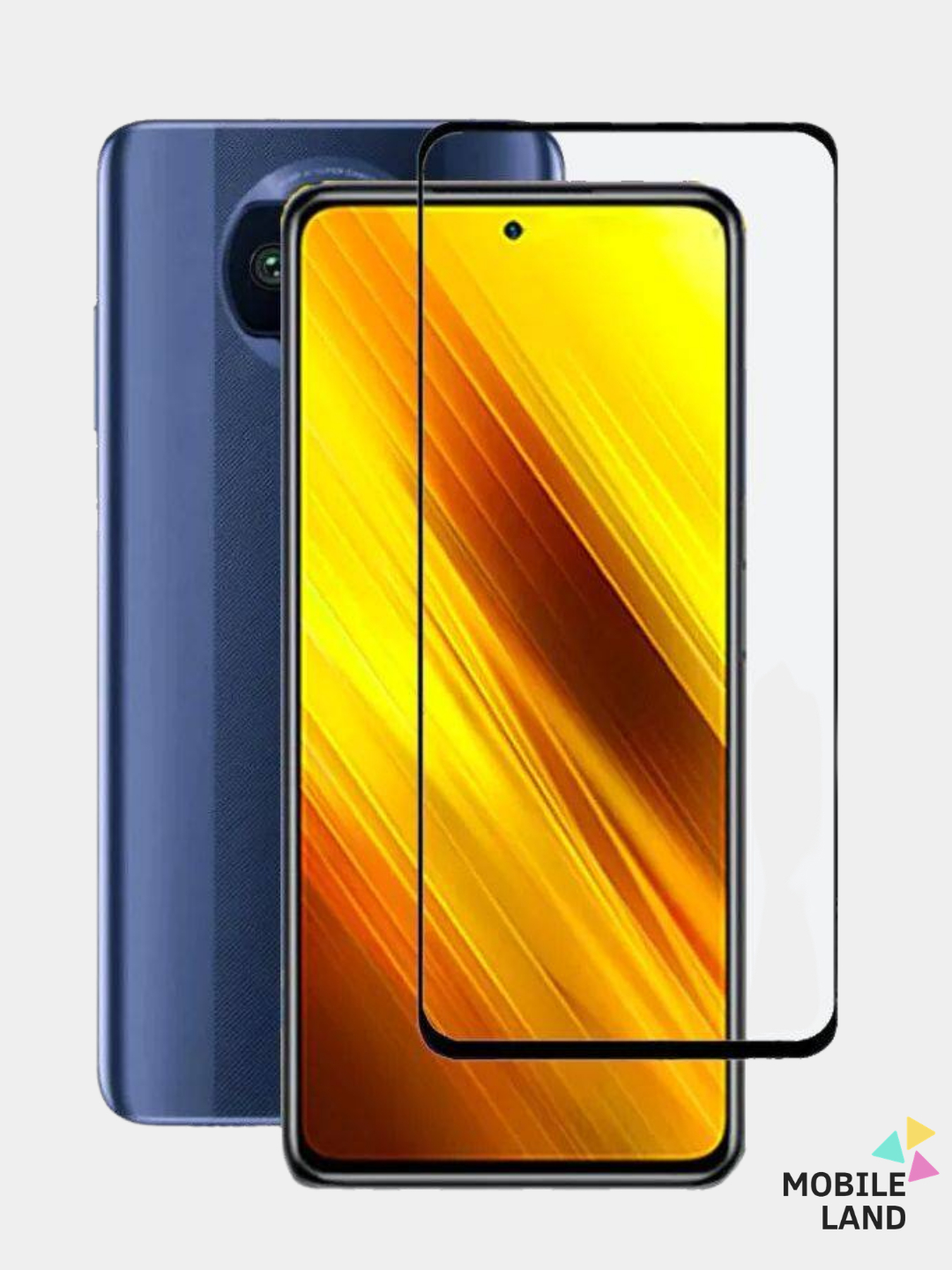 Защитное стекло 9D для Xiaomi Poco X3 купить по цене 89 ₽ в  интернет-магазине Магнит Маркет