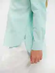 Рубашка женская с пуговицами сзади, 4 цвета