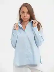 Рубашка женская с пуговицами сзади, 4 цвета