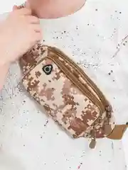 Хаки поясная сумка для мужчин, через плечо