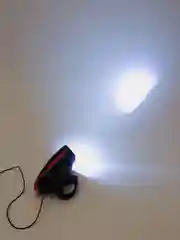 Фонарь велосипедный, светодиодный, с сигналом