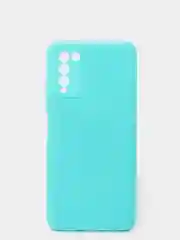 Бирюзовый чехол Honor 10x Lite, силиконовый