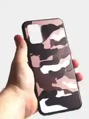 Чехол камуфляж для Samsung Galaxy A02S силиконовый