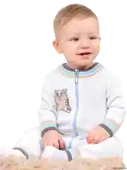 Голубой комбинезон