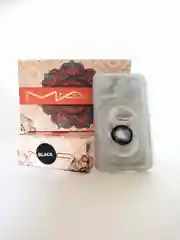 Черный цветные карнавальные линзы МАC 0.00