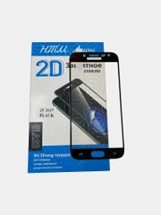 Защитное стекло 2D для Samsung A3 2017, A3 2016, A5 2016, A5 2017, с проклейкой по рамке
