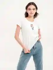 Белый футболка женская, 4 цвета