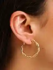 Серьги "Плетение"