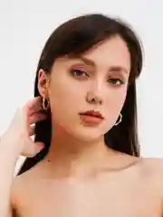 Серьги "Плетение"