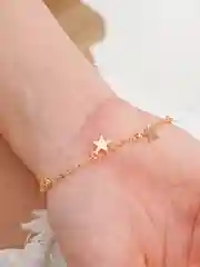 Браслет на ногу "Звёзды"