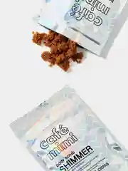 Мерцающий скраб для тела Cafemimi, отшелушивает и очищает кожу, "Папайя и Бабассу", 150 г