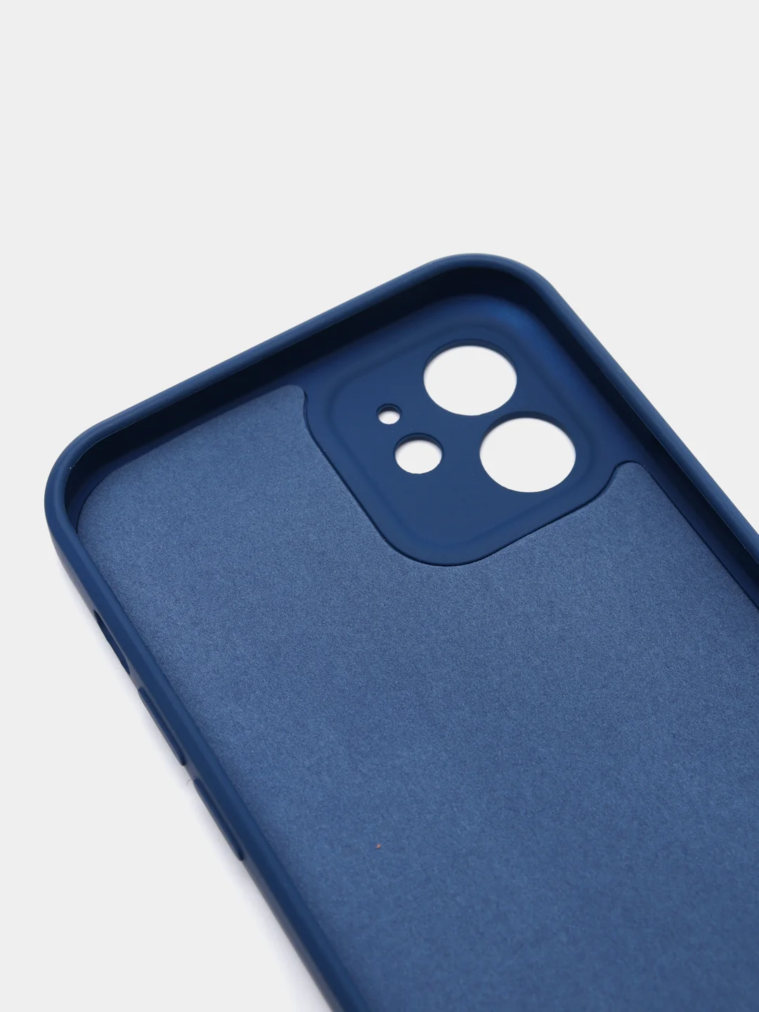 Мягкий силиконовый чехол с подкладом для iPhone 7/8, Xr, 11, 11 pro, 12