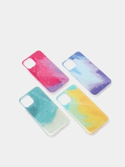 Силиконовый чехол с блестками для iPhone 7/8, Xr, 11, 11 pro, 12/12 pro