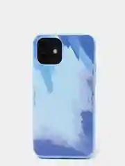 Голубой силиконовый чехол с подкладом для iPhone 7/8, Xr, 11, 11 pro, 12/12 pro