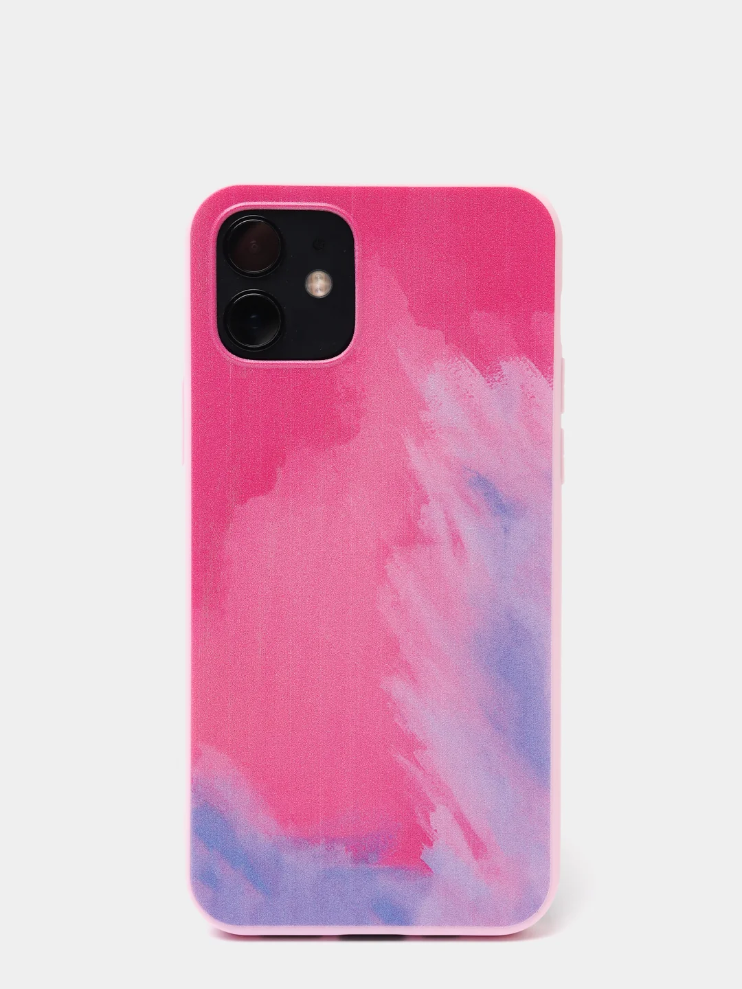 Розовый силиконовый чехол с подкладом для iPhone 7/8, Xr, 11, 11 pro, 12/12 pro