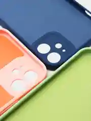 Зеленый силиконовый чехол с защитой камеры для iPhone 7/8, Xr, 11, 11 pro, 12