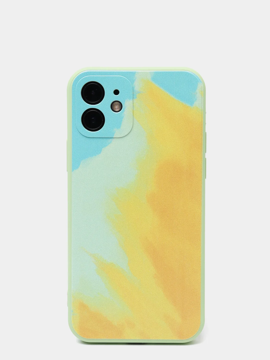 Зеленый силиконовый чехол с защитой камеры для iPhone 7/8, Xr, 11, 11 pro, 12