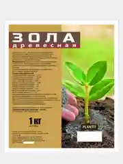 Зола древесная 1 кг, комплексное удобрение с микроэлементами, от вредителей и болезней