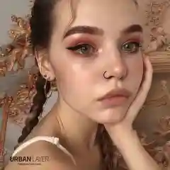 Цветные линзы зеленые Sofia Emerald