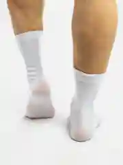 Носки мужские белые "100% Мужик"