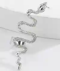 Серьга-кафф в виде змеи