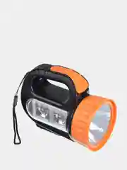 Фонарь прожектор, 1 LED + 2 LED, 1+2 Вт, 3xАА, 12х10х5см