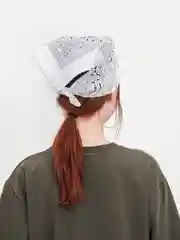 Бандана с принтом,черная
