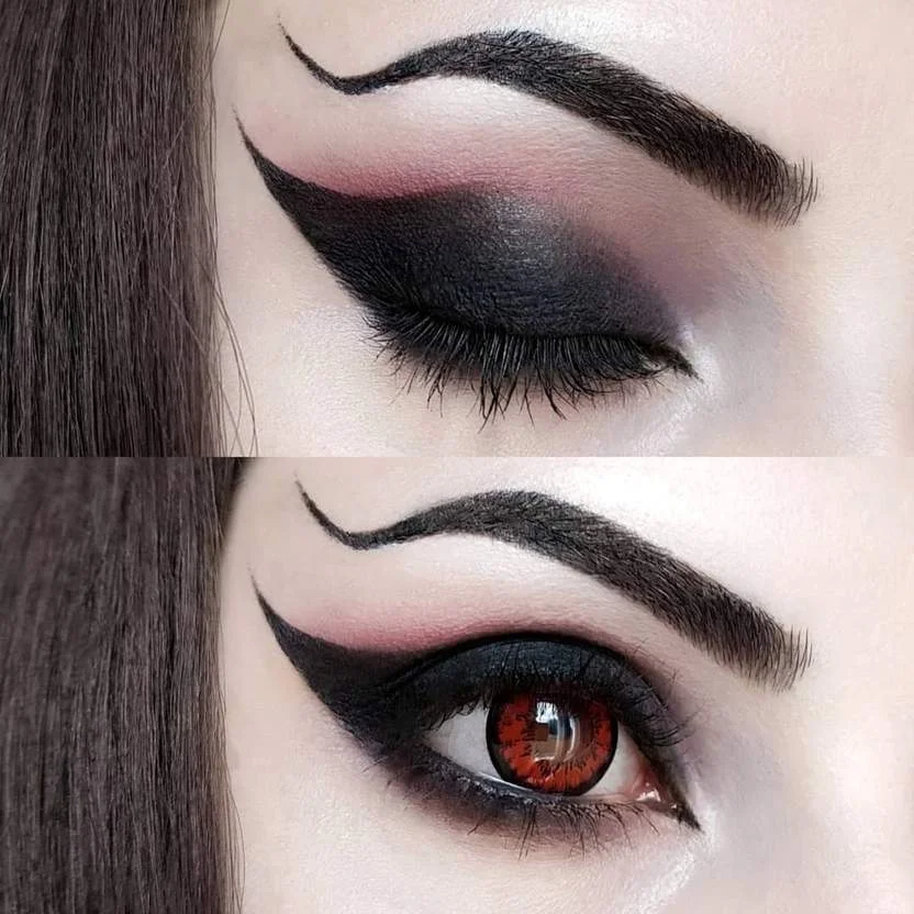 Цветные линзы красные Tokyo Red