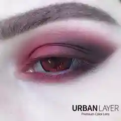 Цветные линзы красные Tokyo Red