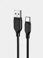 Черный usb кабель Type-C, Borofone BX42 Encore, 1 метр