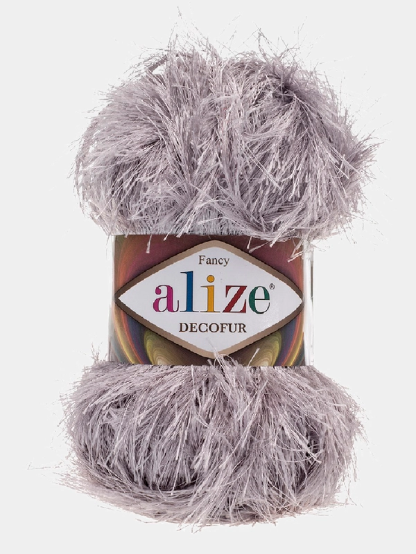 Пряжа Alize Decofur 100% Полиэстер 100г 110м