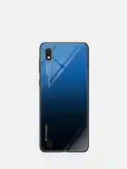 Темно-синий чехол на Apple iPhone, двухкомпонентный, градиентный (на семь моделей)