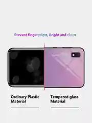 Чехол на Apple iPhone, двухкомпонентный, градиентный (на семь моделей)