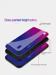 Чехол на Apple iPhone, двухкомпонентный, градиентный (на семь моделей)