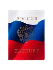 Обложка для паспорта триколор