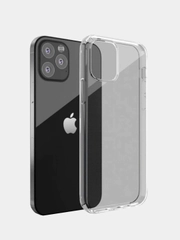 Плотный чехол Iphone 12 pro max / 6.7 прозрачный 1,5 мм