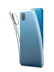 Чехол для Samsung A02, силиконовый, прозрачный